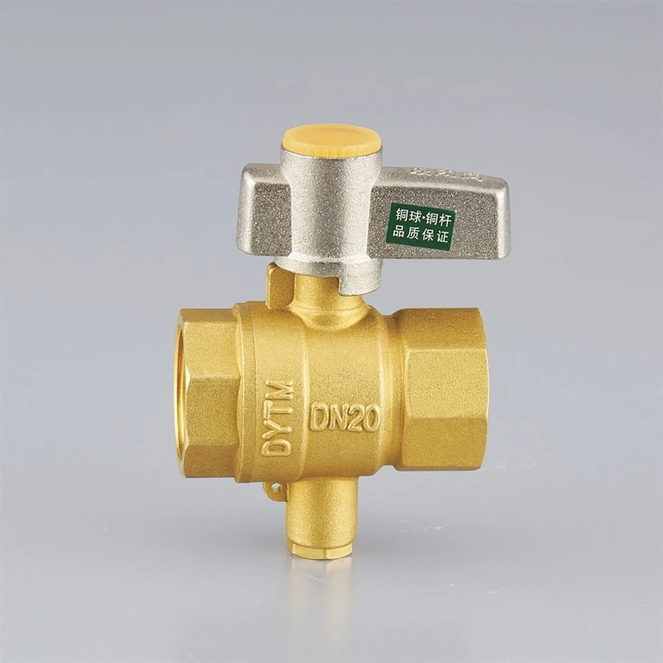 Brass Temperature-sensing Lockable Ball Valve suppliers
