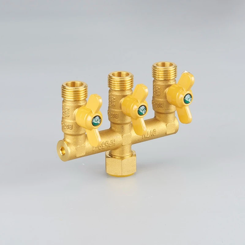 M-type Internally Threaded Union Three-screw Gas Valve factory